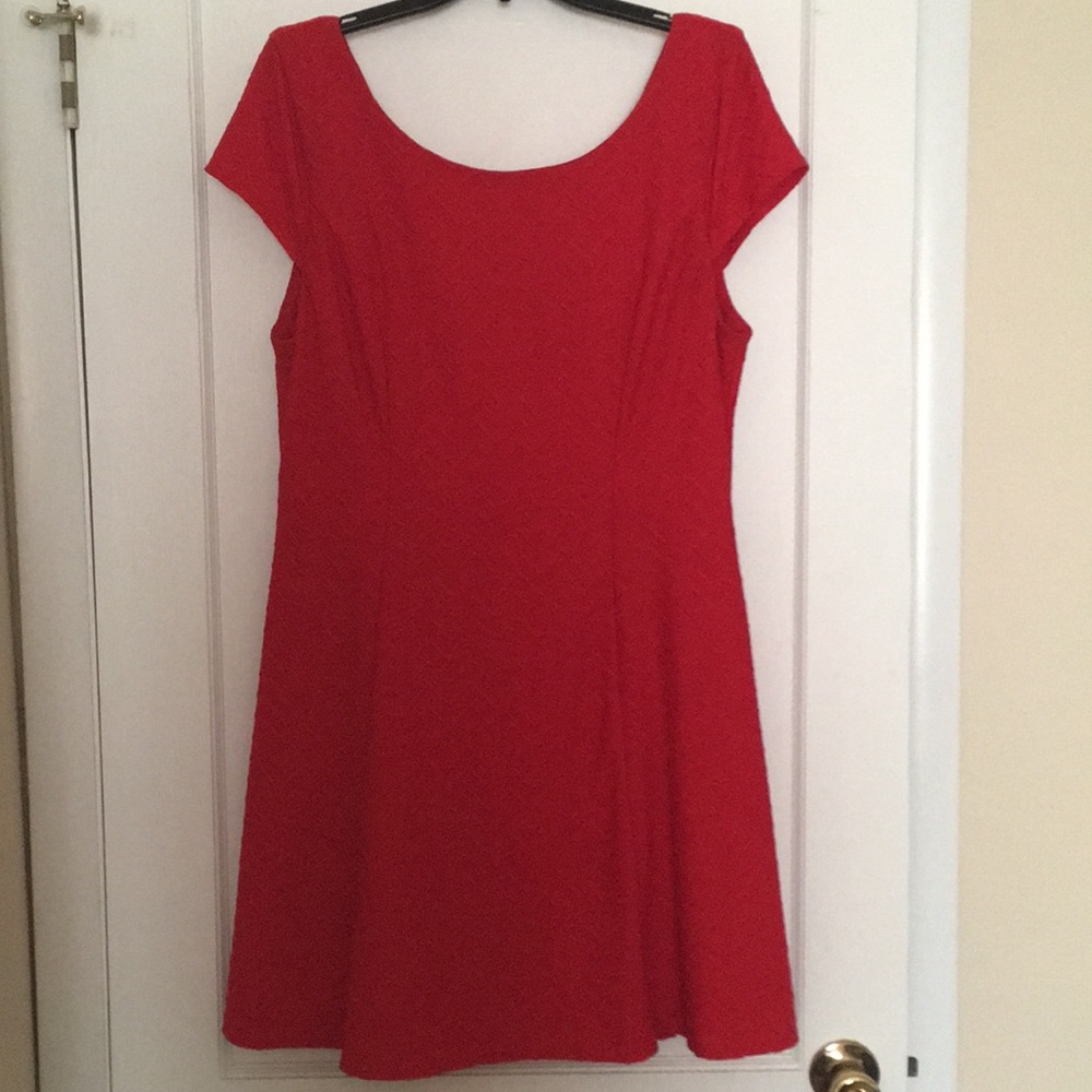 Red dress